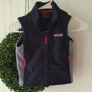 Vineyard Vines fleece vest 4t